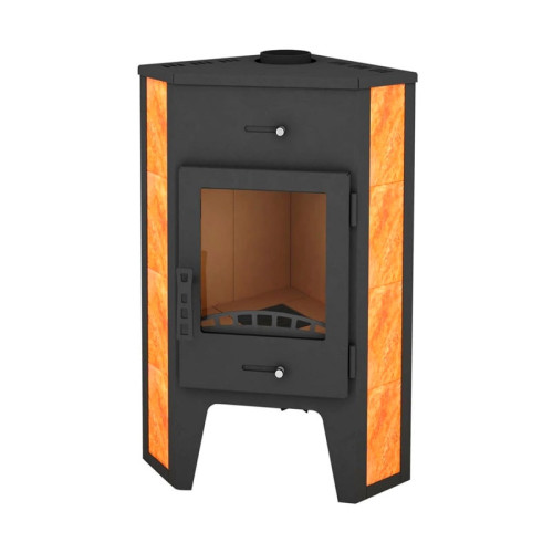 Печь-камин Мета Пехорка 6 кВт без плиты угловая