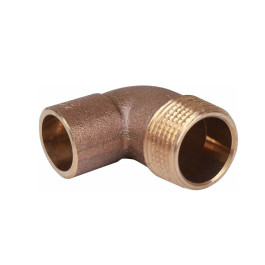 Угол переходной JINTIAN латунный с НР резьбой 18х1/2"мм