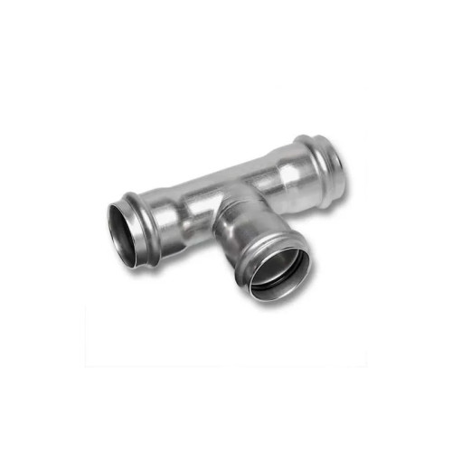 Тройник переходной Sanha 9130 28х15х28 мм нержавеющая сталь (арт.69130281528)