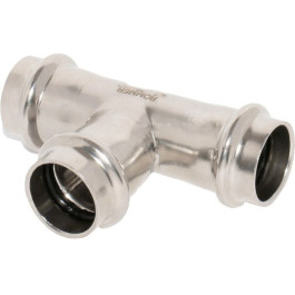 Тройник переходной Rommer из нержавеющей стали 28х22х28 мм