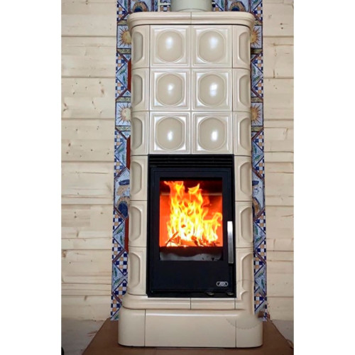 Печь-камин ABX Kaledonie KPI с ТО 6.9 кВт песчаный