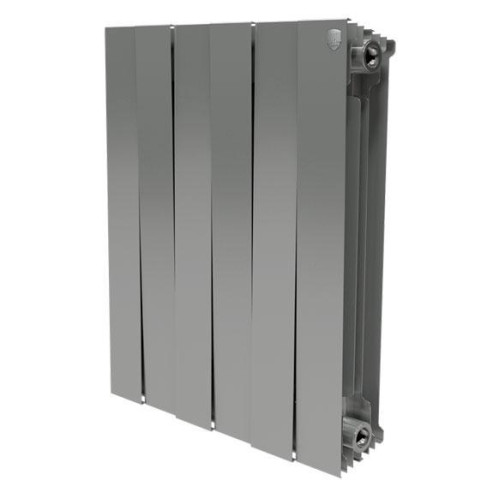 Биметаллический радиатор Royal Thermo PianoForte 500 Silver Satin (12 секций)