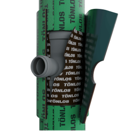 Комплект для шумоизоляции канализационных труб TONLOS PIPE PRO