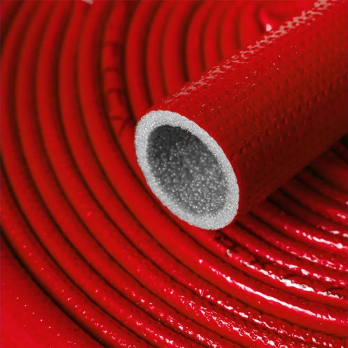 Трубка теплоизоляция K-flex PE 13х022-2 м.(толщина 13 мм), Compact Red, красная