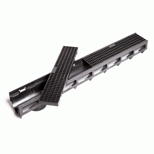 Водоотводная решетка пластиковая ячеистая Aquastok DN 100