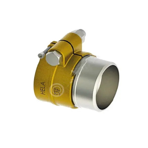 Зажимной наконечник латунный Hela для PE-Xa (PE-100) под сварку 63х57/49 (5.8мм)