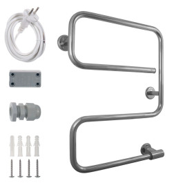 Полотенцесушитель электрический Energy E G2 600х400 мм хром