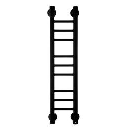 Полотенцесушитель электрический Energy Ergo 2 P 850х200 мм черный матовый