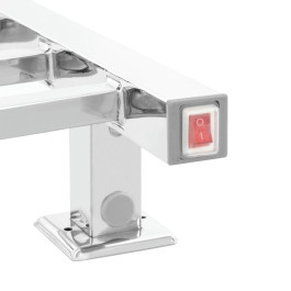 Полотенцесушитель электрический Energy Grand P 1000х400 мм хром