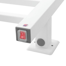 Полотенцесушитель электрический Energy Grand P 800х500 мм белый матовый