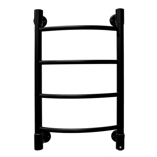 Полотенцесушитель электрический Energy H2 650х400 мм черный матовый