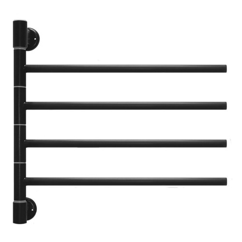 Полотенцесушитель электрический Energy I G4 500х550 мм черный матовый поворотный