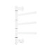 Полотенцесушитель электрический Energy I G3K 400х400 мм белый матовый поворотный