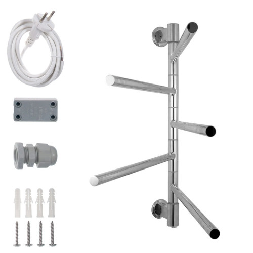 Полотенцесушитель электрический Energy I G5 600х550 мм хром поворотный