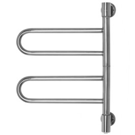 Полотенцесушитель электрический Energy U G2K 500х400 мм хром поворотный