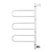 Полотенцесушитель электрический Energy U G3K 700х400 мм белый матовый поворотный