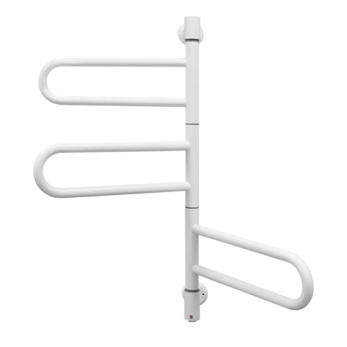 Полотенцесушитель электрический Energy U G3K 700х400 мм белый матовый поворотный
