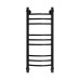 Полотенцесушитель водяной Energy Prestige 800х300 мм черный матовый