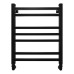 Полотенцесушитель водяной Energy Techno 600х400 мм черный матовый