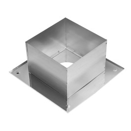 Потолочно-проходной узел составной Ferrum Ø120 мм