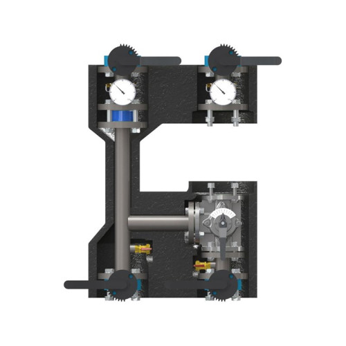 Насосная группа фланцевая Elsen DN 50 Powerbox 33 без насоса, без смесителя, прямая