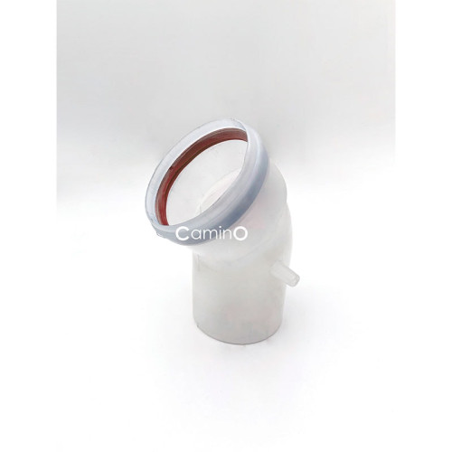 Угол 45° PP-R Camino конденсационный 80 мм раструб-хомут