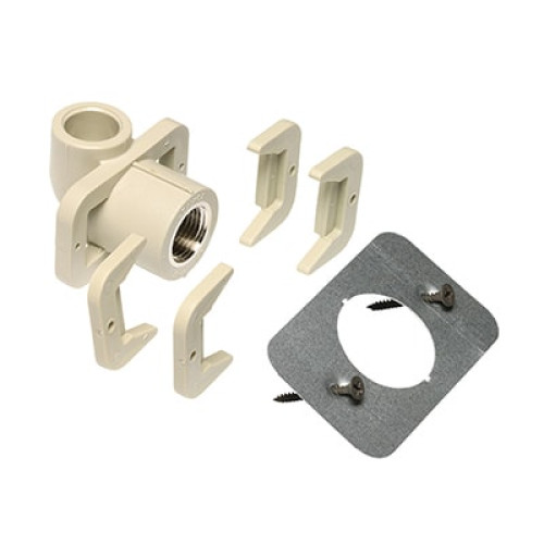 Угол настенный для гипсокартона Ekoplastik Wavin 20x1/2" с ВР резьбой