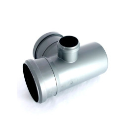 Крестовина двухплоскостная канализационная Sinikon Standart 87º 110х110х50 мм правая