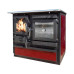 Отопительно-варочная печь Guca Guliver bordo правая