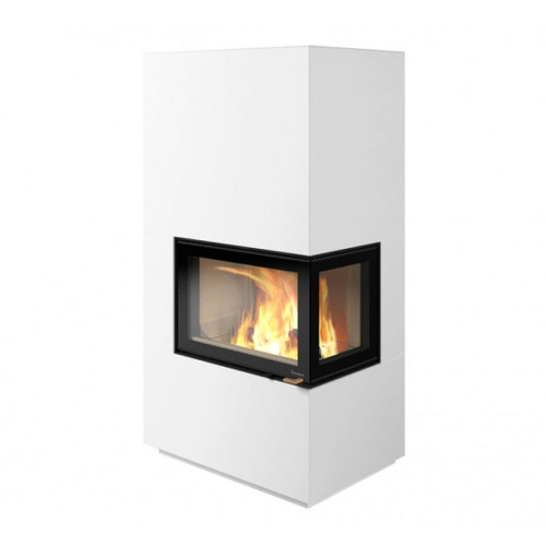 Печь-камин Nordpeis Davos A угловой правый низкий топка N-29A