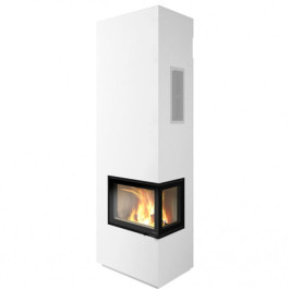 Печь-камин Nordpeis Davos A угловой правый высокий топка N-29A