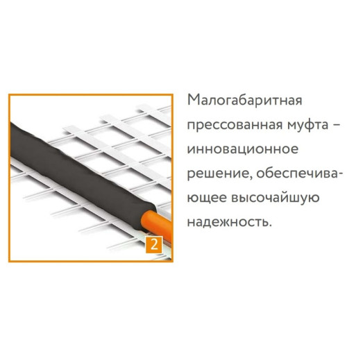 Мат нагревательный Теплолюкс ProfiMat 5 кв.метров/900 Вт