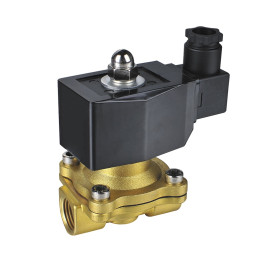 Клапан соленоидный (электромагнитный) Stout прямого действия НЗ 220В 1 1/2"