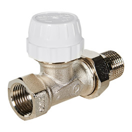 Клапан термостатический Rommer 1/2", прямой