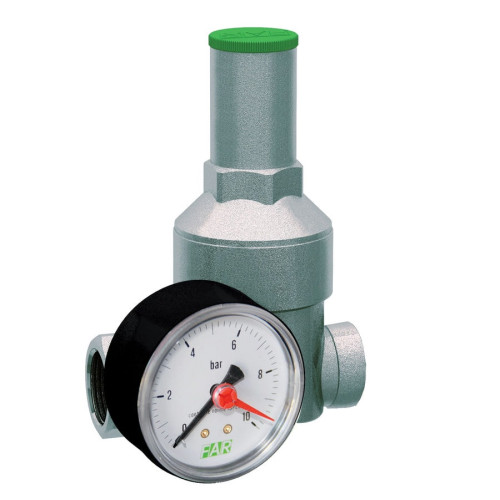 Редуктор давления с манометром 1/2 FAR  вр/вр (FA 2855 12)