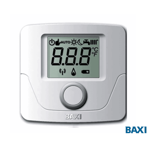 Комнатный термостат температуры Baxi QAA 55 для котлов LUNA Platinum+ и LUNA Duo-tec MP арт. 7101061-
