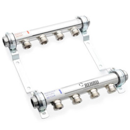 Коллектор Rehau Hlv 10 (на 10 контуров) для радиаторного отопления