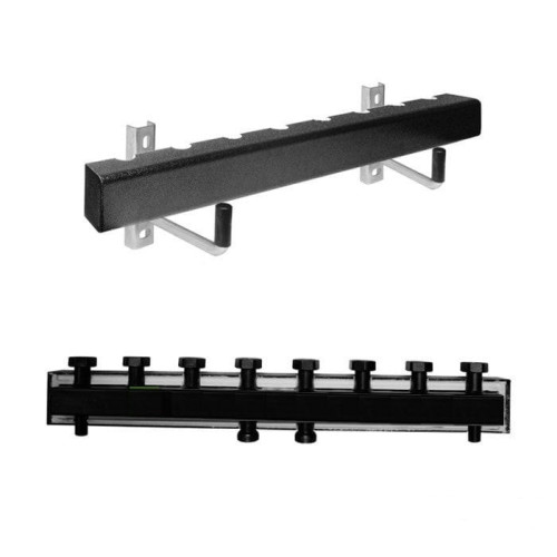 Распределительная гребёнка Oventrop 1 1/2", Regumat 4 контура выход-1 1/2" (DN 25) сталь с изоляцией