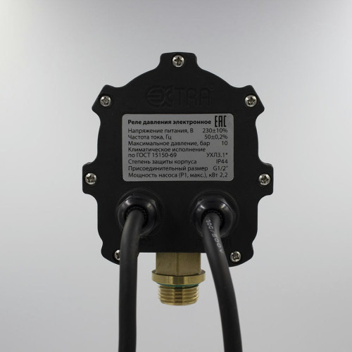Акваконтроль РДЭ 10-2,2 Реле давления воды электронное для насоса (2,2кВт; 5%)