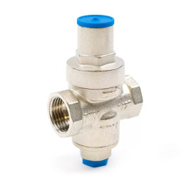 Редуктор давления под манометр (1-6 бар) TIM 1/2" компактный