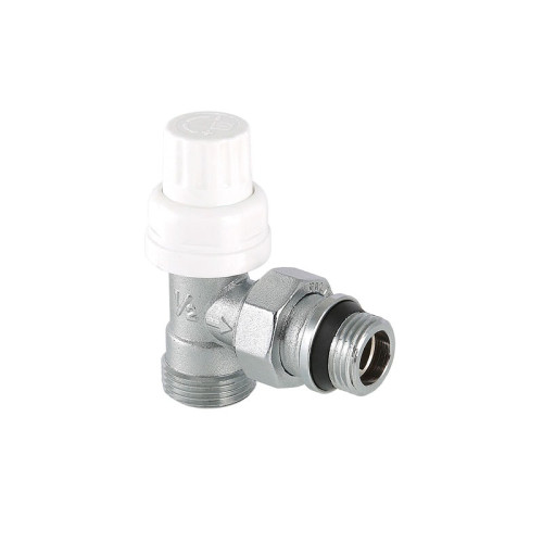 Клапан радиаторный угловой Valtec 1/2"x3/4" арт.VT.031.NER.04 под евроконус