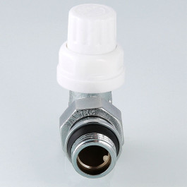Клапан радиаторный угловой Valtec 1/2" арт.VT.031.NR.04 с доп.уплотнением