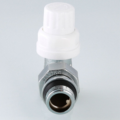 Клапан радиаторный угловой Valtec 1/2" арт.VT.031.NR.04 с доп.уплотнением