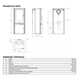 Печь-камин ABX Reno panorama серая сталь тальк