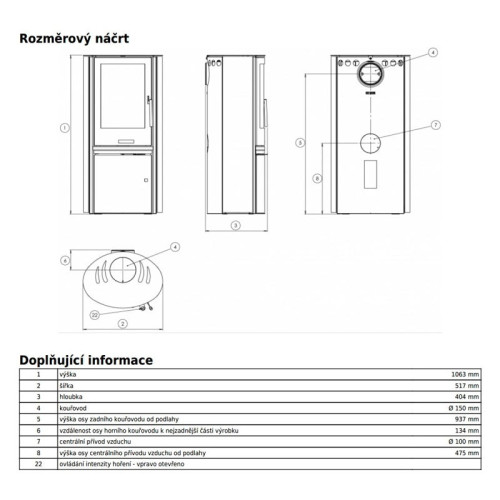 Печь-камин ABX Reno panorama серая сталь тальк