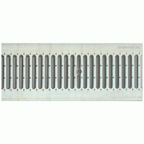 Водоотводная решетка штампованная нержавеющая Aquastok DN 200 А15