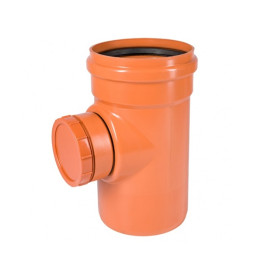 Ревизия канализационная Ostendorf KGRE 250, с круглым люком (арт.824600)