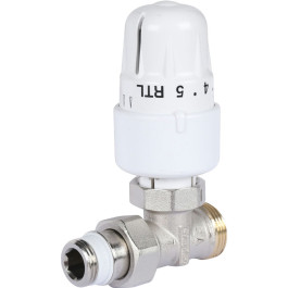 Вентиль Meibes RTL в комплекте с термостатической головкой прямой 1/2 x 3/4