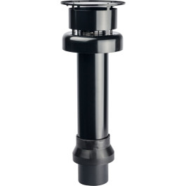 Элемент дымохода DN80/100 комплект адаптер вертикальный утепленный, 584 мм, финальный участок Stout