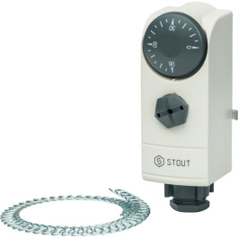 Накладной термостат WTC на трубу до 2" Stout STE-0006-000001